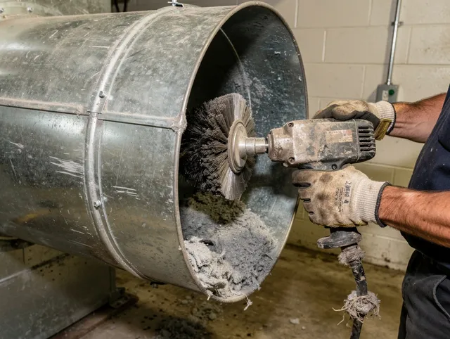 Industrial-grade dryer vent cleaning by Aurora Dryer Vent Cleaning in Aurora