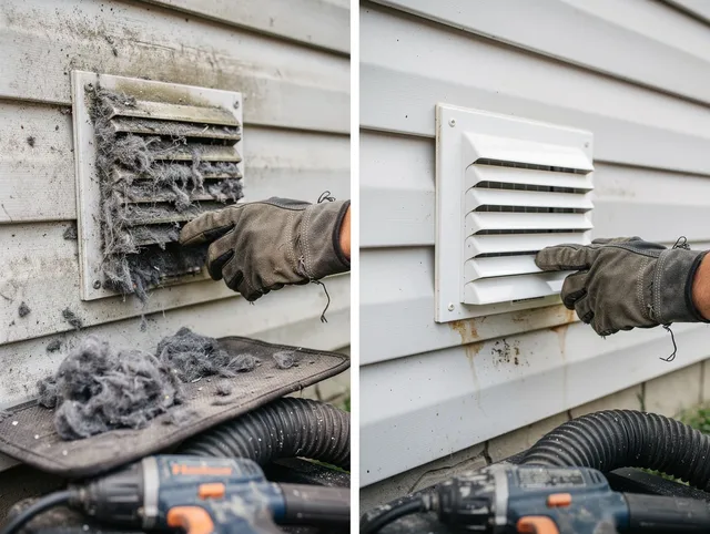 Residential dryer vent cleaning by Aurora Dryer Vent Cleaning in Aurora